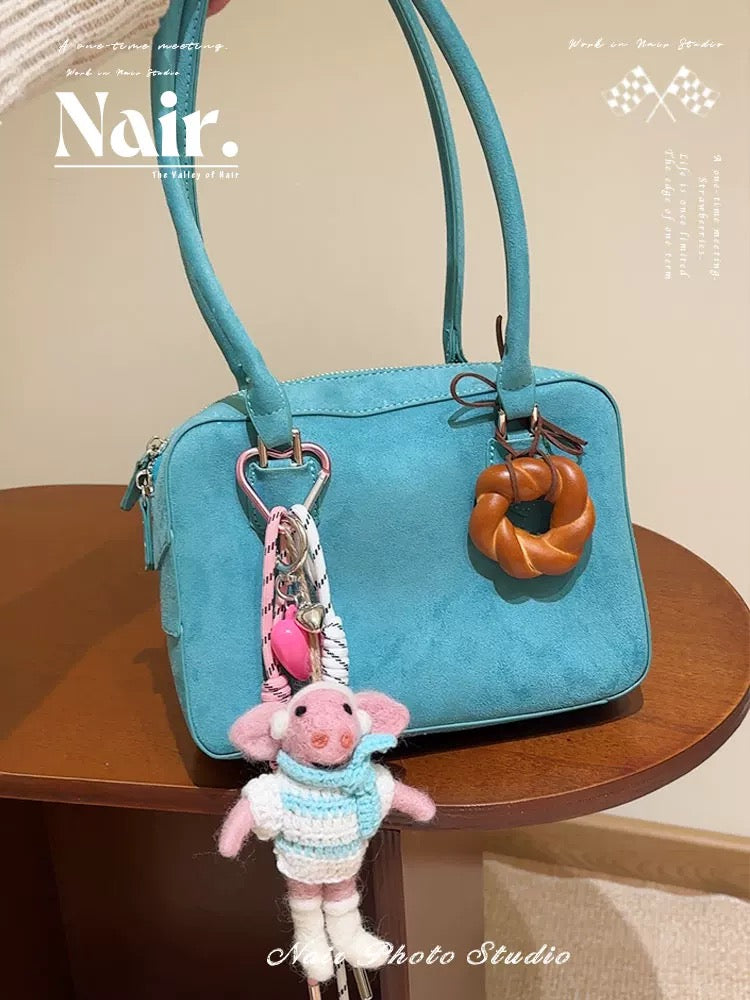 Cute animal sheep wool felt combination handmade pendant bag personalized miu style creative pendant