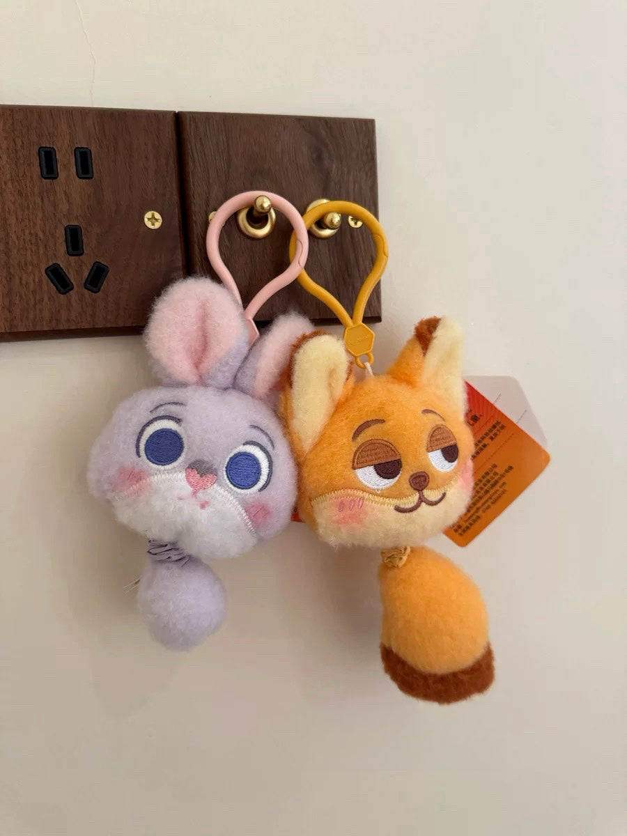 [Zootopia] Characters keychain/cute plush pendant