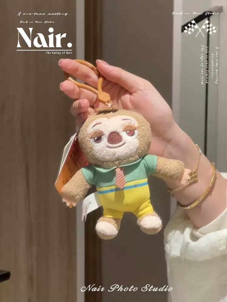 [Zootopia] Characters keychain/cute plush pendant