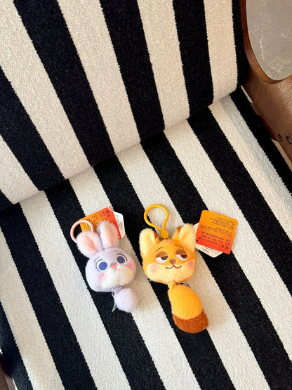 [Zootopia] Characters keychain/cute plush pendant