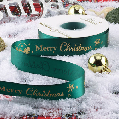 Festive Christamas Ribbon-25 Yards Perfect for Holiday Decor&Gift Wrapping