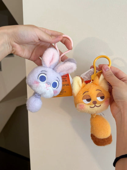 [Zootopia] Characters keychain/cute plush pendant