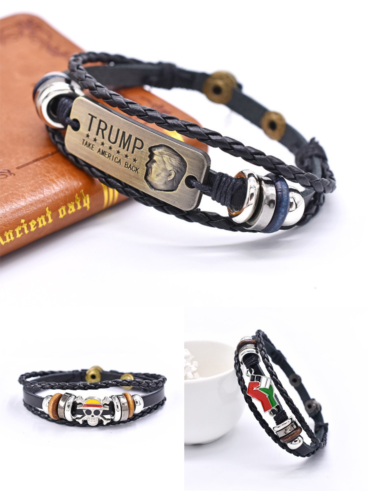 President Election Attitude vintage bracelet