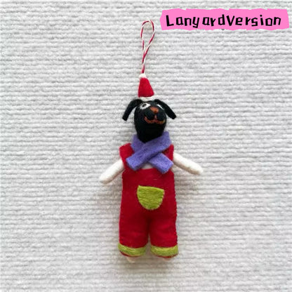 HOT!!!Nepal wool handmade felt pendant Series bag charms