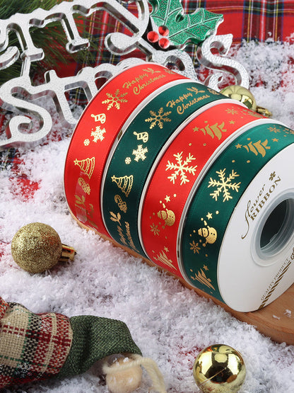 Festive Christamas Ribbon-25 Yards Perfect for Holiday Decor&Gift Wrapping