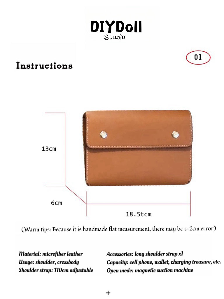 Small gold brown box bag senior light luxury cross body commuter bag female fashion versatile niche small square bag